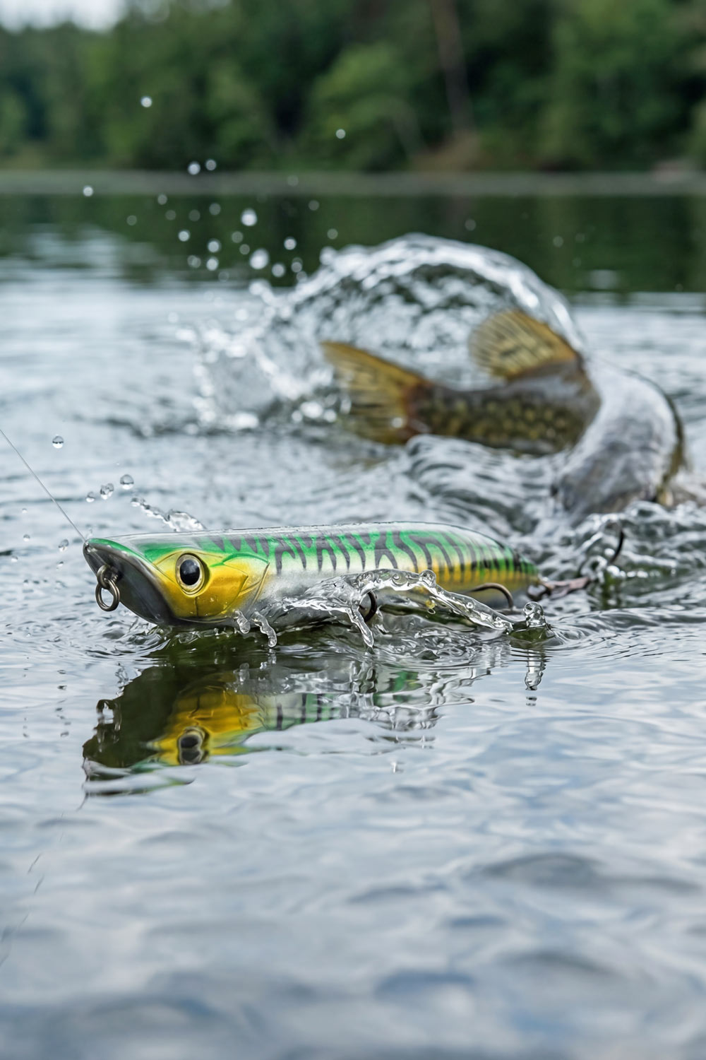 Tungsten JackHammer Hard Bait - Tiger