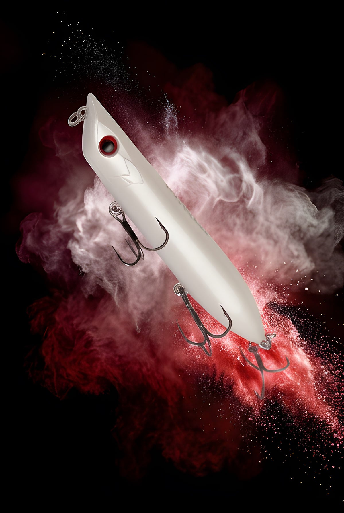 Tungsten JackHammer Hard Bait - Ghost
