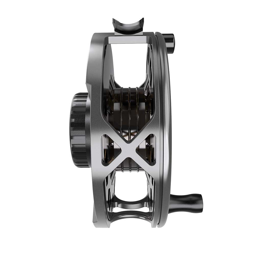 Lock Fly Reel System Black Spool Only