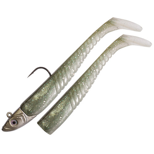 Soft Plastic Ribbed Sandeel Lure – Finner1