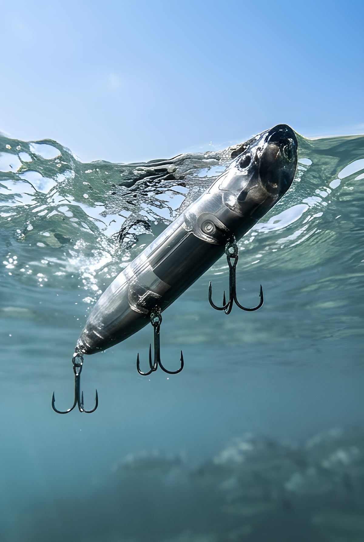 Tungsten JackHammer Hard Bait - Black Belly