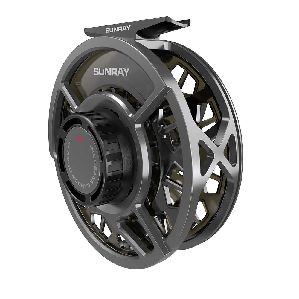 Lock Fly Reel System Black Spool Only