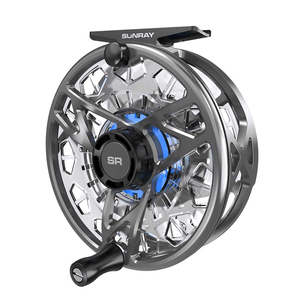 Lock Fly Reel System Blue