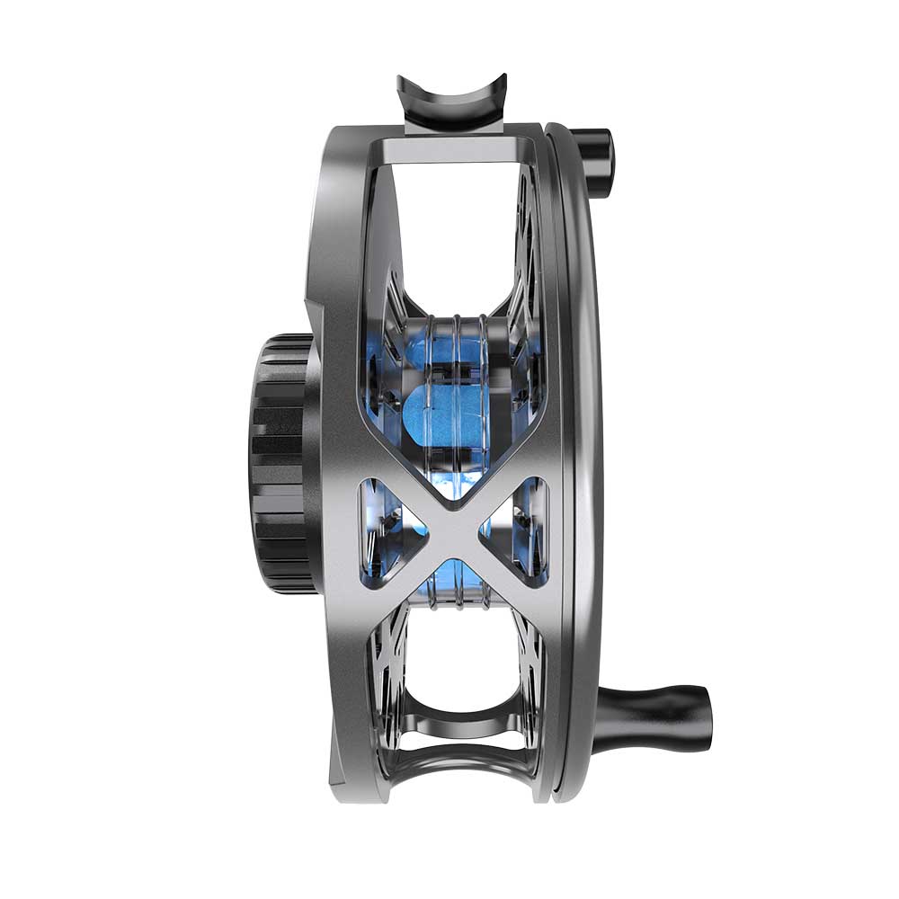 Lock Fly Reel System Blue