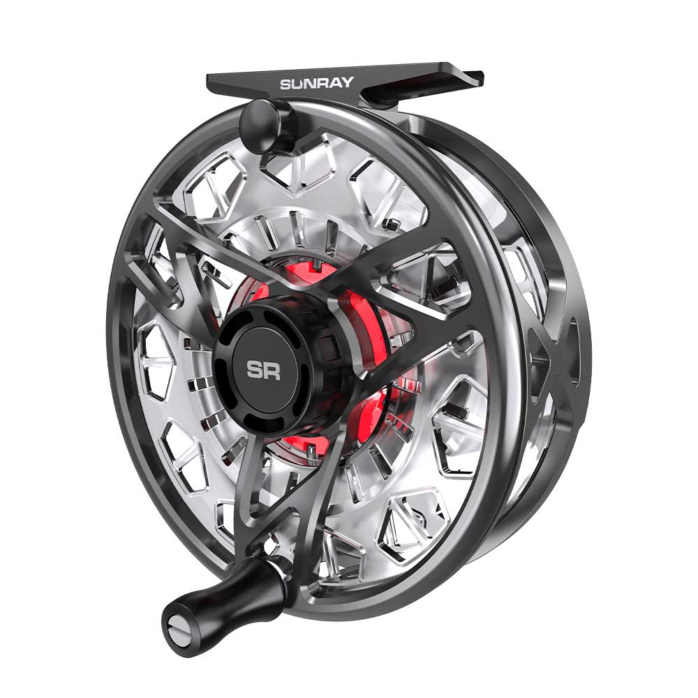 Lock Fly Reel Clear Spool Only